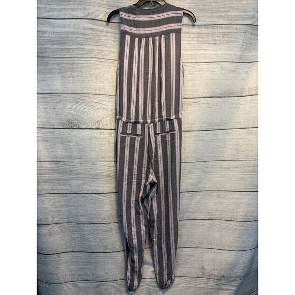 Splendid Loggia Striped Jumpsuit Size Medium - Picture 3 of 3